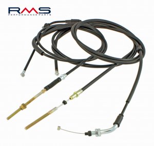Gas cable RMS guiding to carburettor