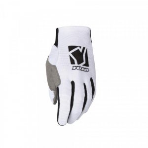 MX rokavice YOKO SCRAMBLE white / black S (7)