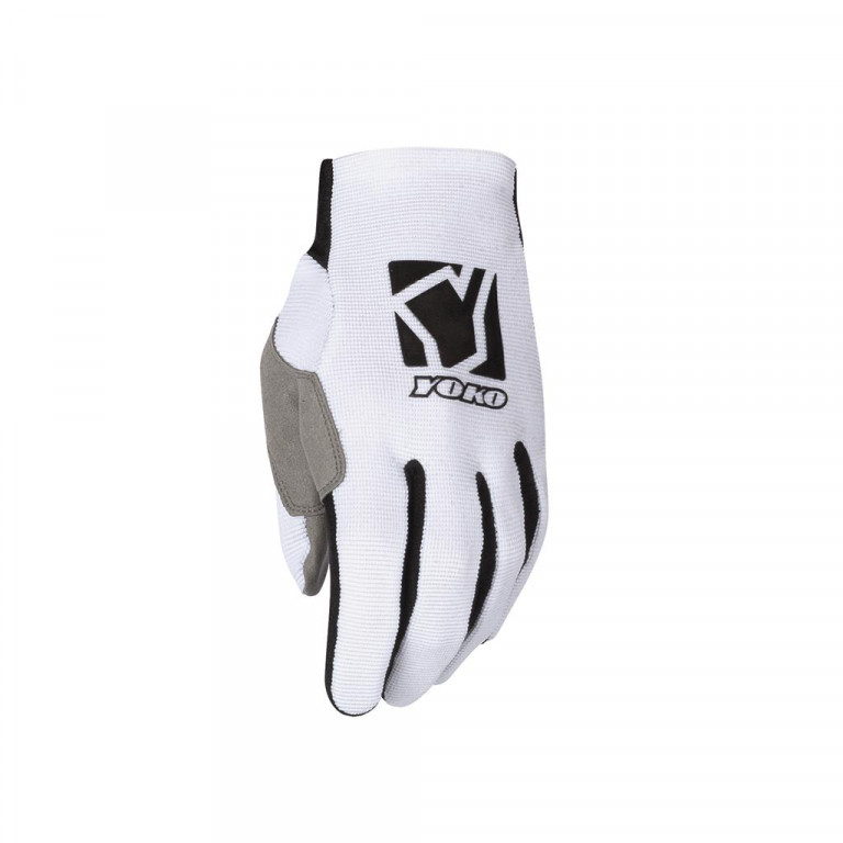 MX rokavice YOKO SCRAMBLE white / black M (8)