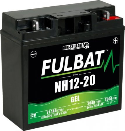 Gelski akumulator FULBAT NH12-20
