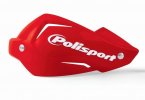 Handguard POLISPORT TOUQUET with bolts red CR 04