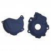 Clutch and ignition cover protector kit POLISPORT 90972 Modra