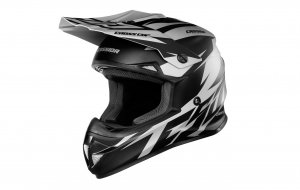 Motocross Helmet CASSIDA CROSS CUP TWO grey matt/ black L