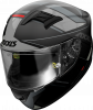 FULL FACE helmet AXXIS GP RACER SV FIBER tech matt gray S