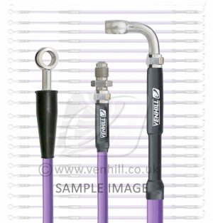 Cev za sklopko Venhill K01-3-020/P-PU Purple