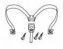 Flexible strap SHAD D1B36CGR for SH35/SH36