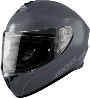 INTEGRALNA čelada AXXIS DRAKEN ABS solid grey matt S