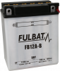 Konvencionalen akumulator (priložena kislina) FULBAT FB12A-B  (YB12A-B) Kislina priložena