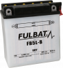 Konvencionalen akumulator (priložena kislina) FULBAT FB5L-B  (YB5L-B) Kislina priložena