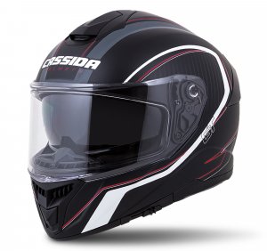 Full face helmet CASSIDA Integral GT 2.0 Reptyl black/ white/ red 2XL