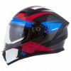 Full face helmet CASSIDA INTEGRAL 3.0 DRFT pearl blue / red XL