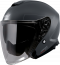 JET helmet AXXIS MIRAGE SV ABS solid grey titan matt XL