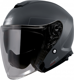 JET helmet AXXIS MIRAGE SV ABS solid grey titan matt XL