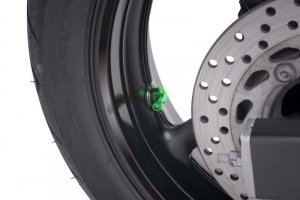 Valves for tubeless wheels PUIG zelena D 11mm