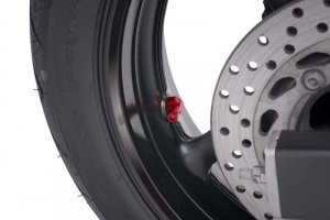 Valves for tubeless wheels PUIG rdeč D 8,3mm