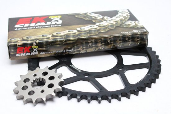 Chain kit EK ADVANCED EK + SUPERSPROX with gold ZVX3 chain -recommended