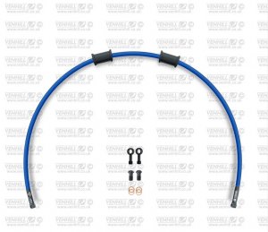 Set cevi za sklopko Venhill DUC-8001CB-SB POWERHOSEPLUS (1 cev v kompletu) Solid blue hoses, black fittings